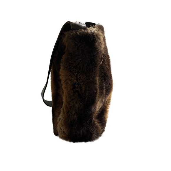 COPY - Vintage Terri Moore Faux Fur Handbag 70's Style - Picture 6 of 10
